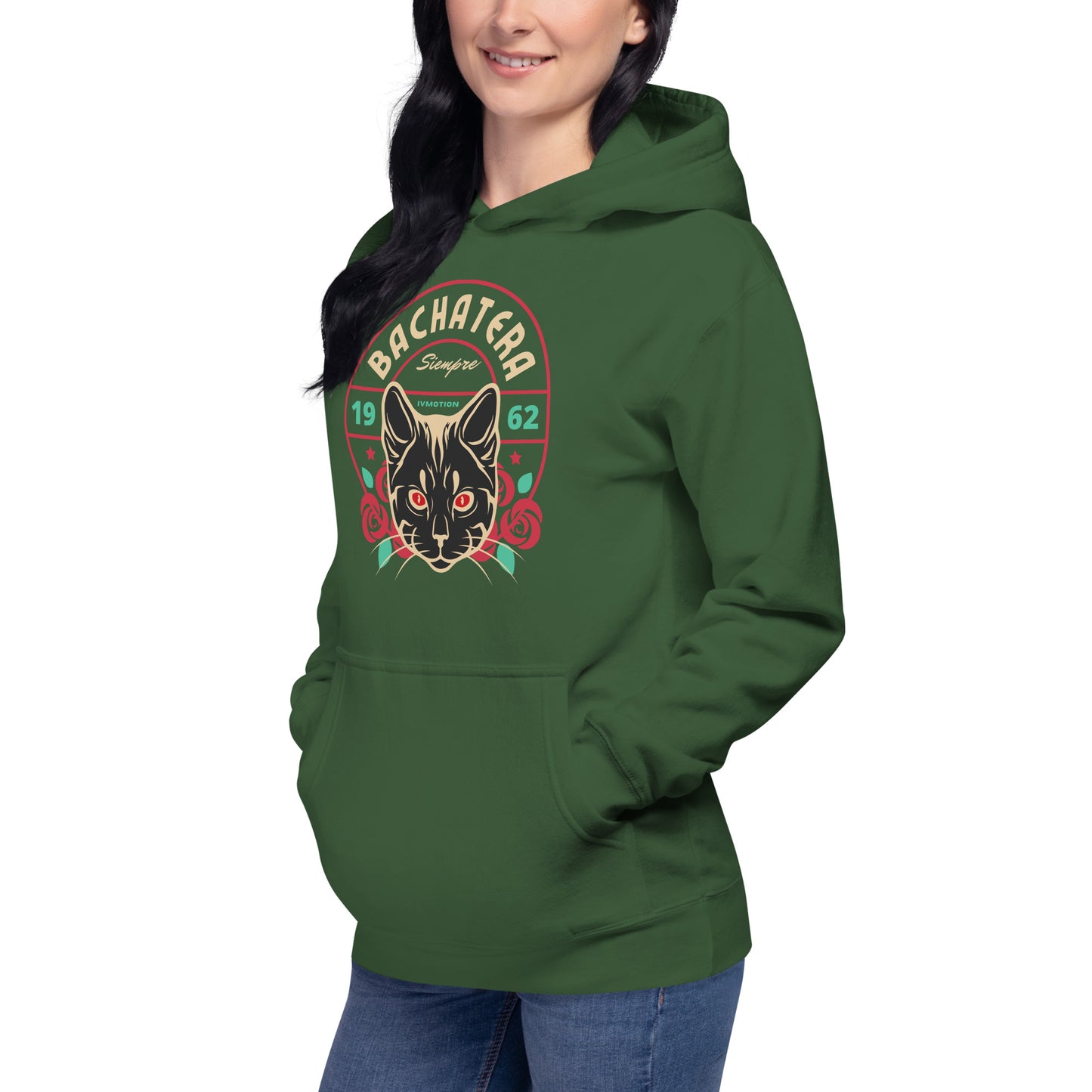 Bachatera Cat Hoodie