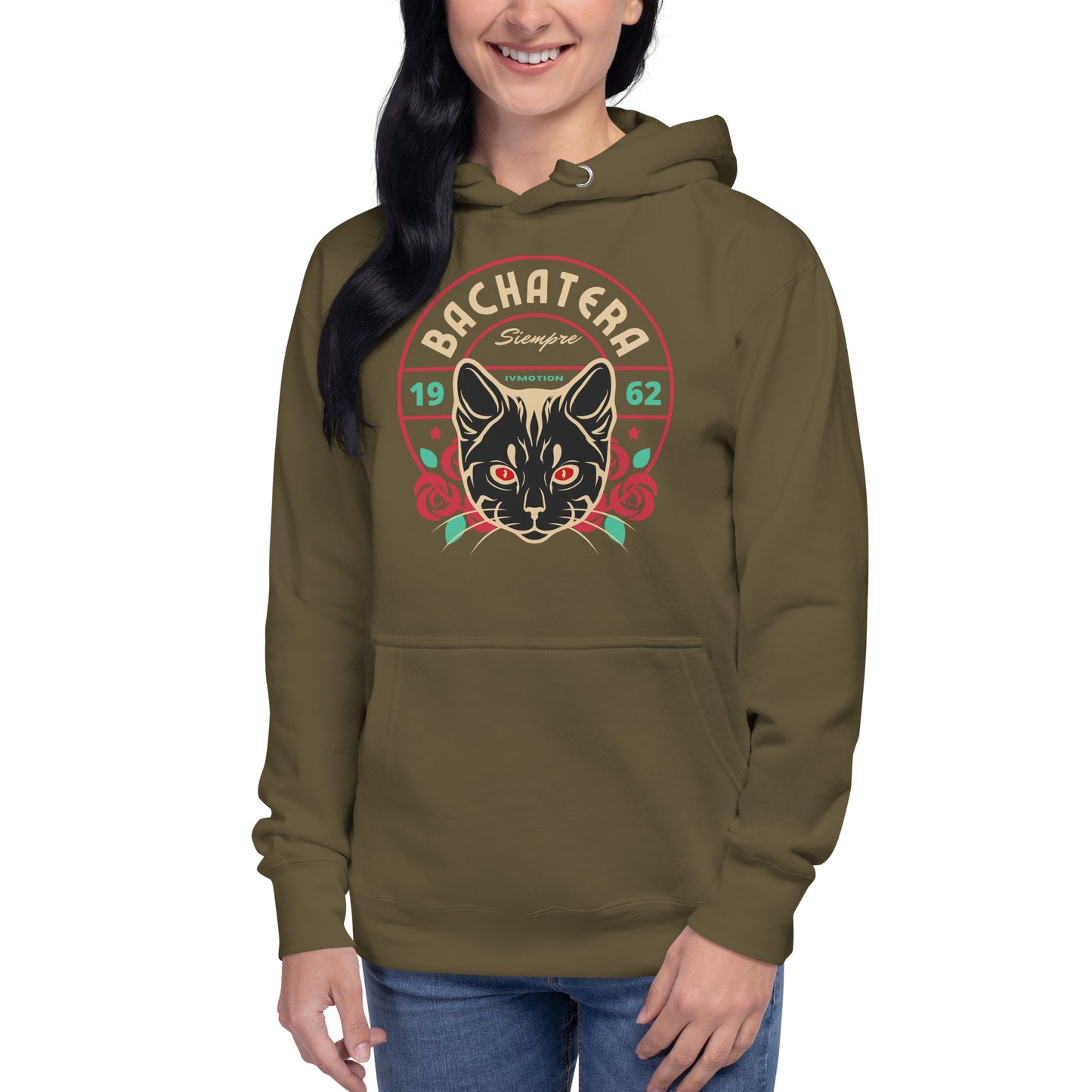 Bachatera Cat Hoodie
