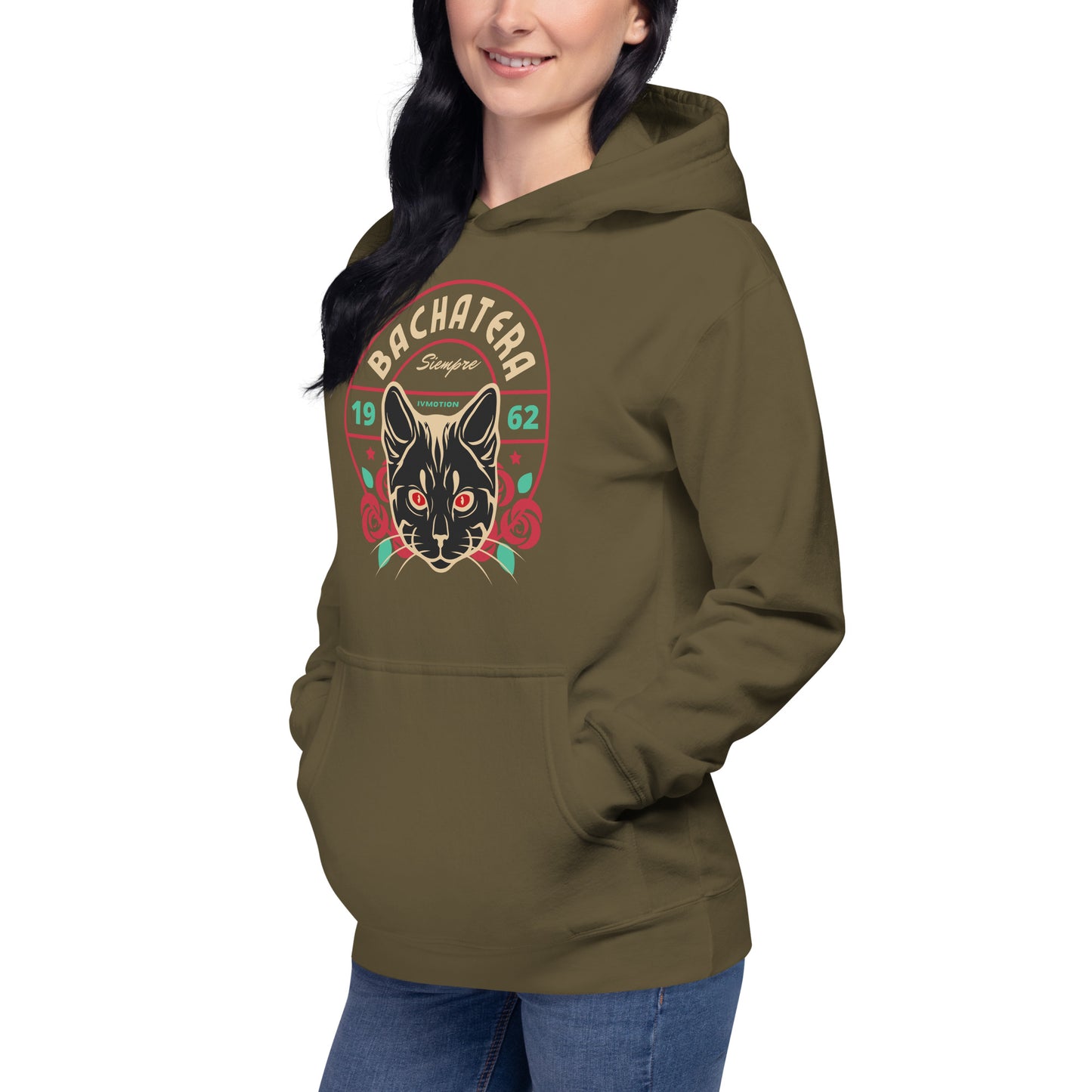 Bachatera Cat Hoodie