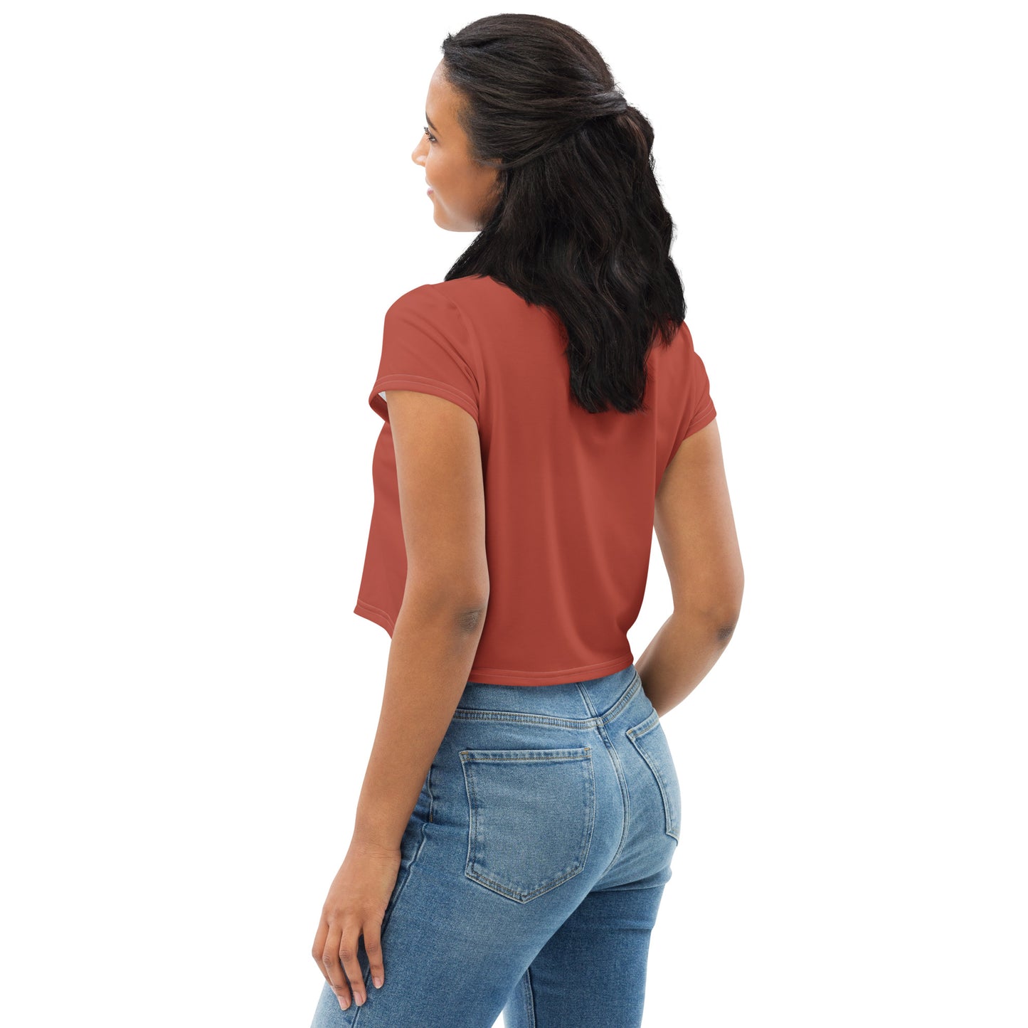 Esta Bien - Rojo Crop