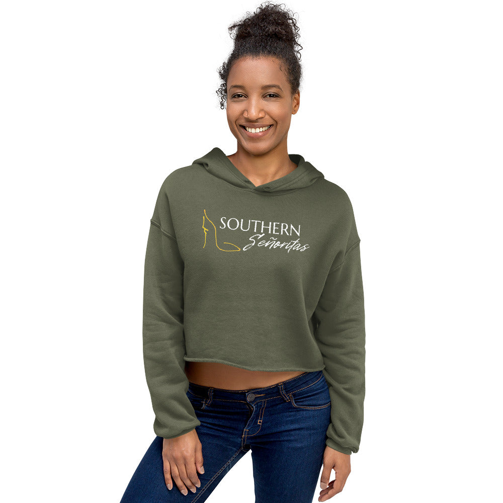 Southern Señorita Crop Hoodie